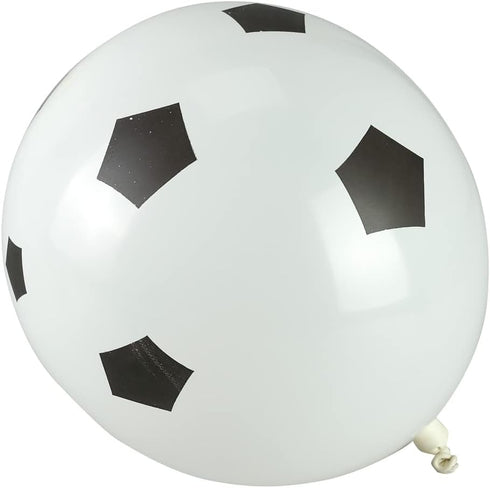 BinaryABC Soccer Latex Balloons, Football Balloon, Sports Theme Birthday Party Decorations, 30Pcs