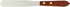 Apothecary Products Stainless Steel Spatula and Blade - Wood Handle for Pills, Medicine, Vitamins (5 in)