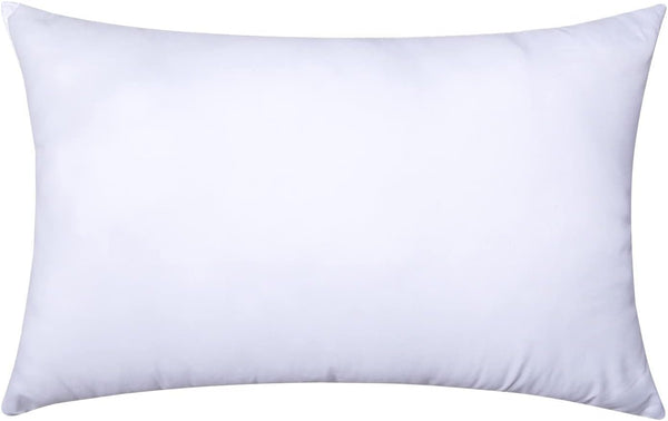MIULEE Throw Pillow Insert - Premium Sham Rectangle for Decorative Cushion Bed Couch Sofa (12x20 Inch)
