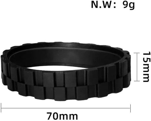 Front Caster Ball Wheel & Drive Wheel Tires Compatible with IRobot Roomba S Series S9 (9150), S9+, S9 Plus (9550) Robot