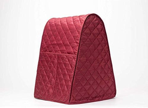 Stand Mixer Cover for KitchenAid Hamilton Mixers, Dust Cover with Organizer Bag for 5-8 Quart Models, Red