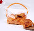 Large Plastic Bread Bag, 50 Pcs Bakery Storage Bags with Window for Home Sourdough Bread, 12.6x10.8"