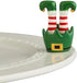 nora fleming Hand-Painted Jingle Toes (Elf Feet) Ceramic Christmas Decor, Winter Minis