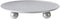 Decorative Iron Plate Candle Holder - Pedestal Stand for Taper Candles, Pillar Holder for Wedding Decor