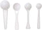 Sowaka 4 Pcs Measuring Spoons 1g 3g 5g 10g Plastic Teaspoon Tablespoon for Accurate Kitchen Measuring
