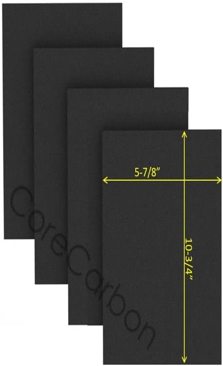 4-Pack Exact Fitment Pre-Filter for Honeywell Insight Series Models HPA080B, HPA080W, HPA080