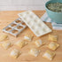 Ravioli Mold with Extra Large 2 1/2 Inch Squares, Makes 10 Italian Raviolis at a Time