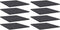 vidaXL Gray Bookshelf Boards, 15.7"x19.7"x0.6", Durable Engineered Wood, Modern Design, Versatile Storage