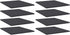 vidaXL Gray Bookshelf Boards, 15.7"x19.7"x0.6", Durable Engineered Wood, Modern Design, Versatile Storage