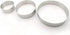 3 Tier Round Multilayer Anniversary Birthday Cake Baking Pans, Stainless Steel 3 Big Sizes Rings Set of 3