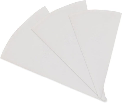 Jennice House Pastry Bags Set - 3 Pack of Reusable Cake Decorating Cotton Canvas Piping Bags