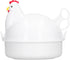 Heat Resistant Microwave Eggs Boiler - Egg Cooker for 4 Eggs, Easy Rapid Eggs Cooker for Home Kitchen Breakfast