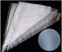 Disposable Cake Decorating Bags - Set of 100 White 14 Inch Round Piping Bags for Cakes, Cupcakes, Cookies
