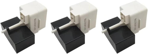 3 Pcs W10613606 Refrigerator Compressor Start Relay and Capacitor - Replacement for Whirlpool Kenmore Refrigerator Replaces W10416065 PS8746522 67003186