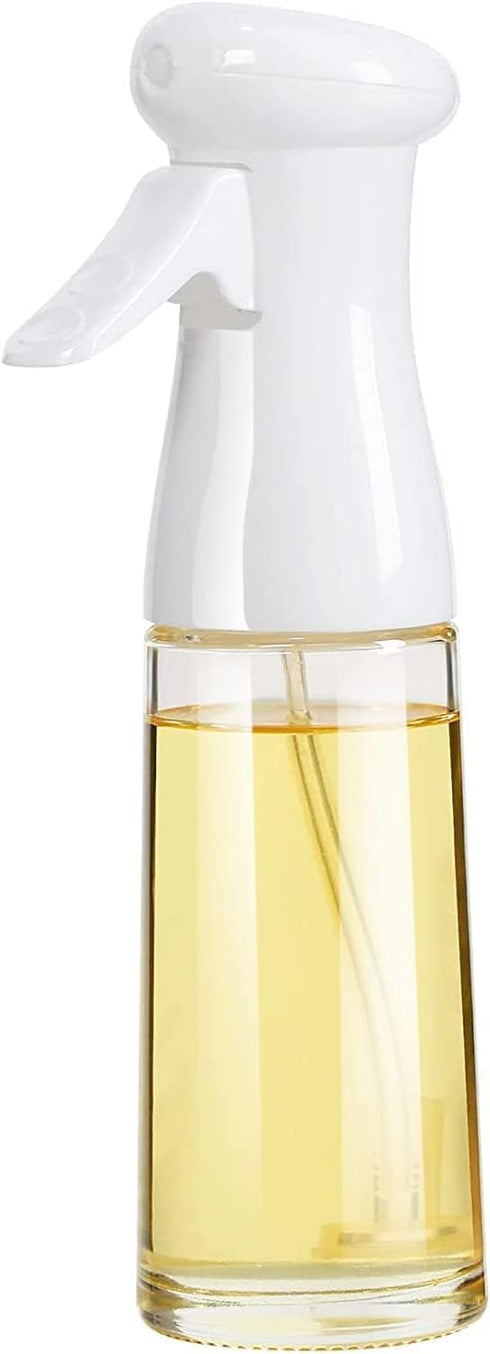 Glass Oil Sprayer for Cooking, 7oz Olive Oil Mister, Food Grade Portable