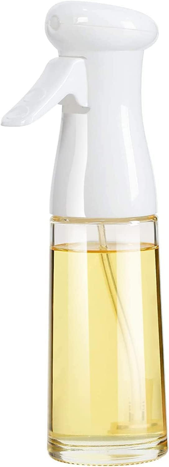Glass Oil Sprayer for Cooking, 7oz Olive Oil Mister, Food Grade Portable