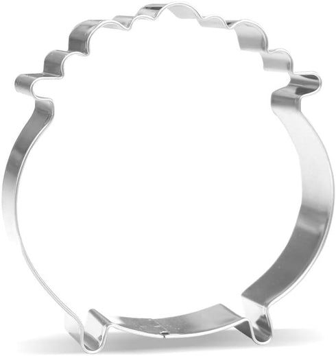 4.1 inch St. Patrick s Day Pot O' Gold Cookie Cutters - Stainless Steel