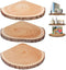 ShineZoom Corner Floating Shelves3Pcs Wood Corner Shelf Rustic Corner Shelves Wall Corner Shelf