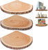 ShineZoom Corner Floating Shelves3Pcs Wood Corner Shelf Rustic Corner Shelves Wall Corner Shelf