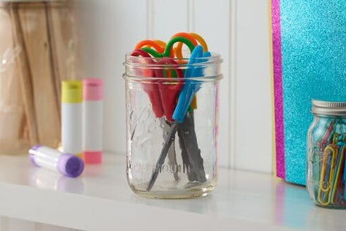 Ball Wide Mouth Glass Mason Jars with Lids and Bands, Pint Size 16 Ounce, Used for Canning, Pack of 3