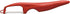 Kyocera Advanced Ceramic Vertical Double Edge Blade Peeler, Red