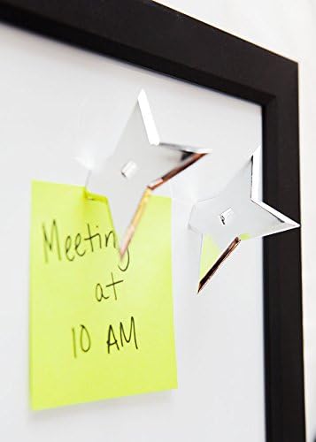 Cool Fridge Ninja Star Magnet, Decorative Whiteboard Magnets for Office, Home & School, Funny Anime Theme