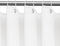 Shower Curtain Liner, 72 X 72 INCH PEVA, Waterproof & Washable Shower Curtain Liner for Bathroom, White