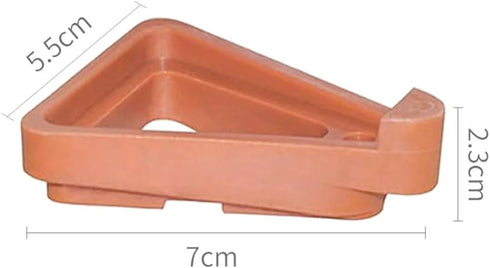 (24, Flower Plant Pot Feet,Pot Toes Pot Lifters Supports Small to Large Flower Planters,Invisible Flower Pot