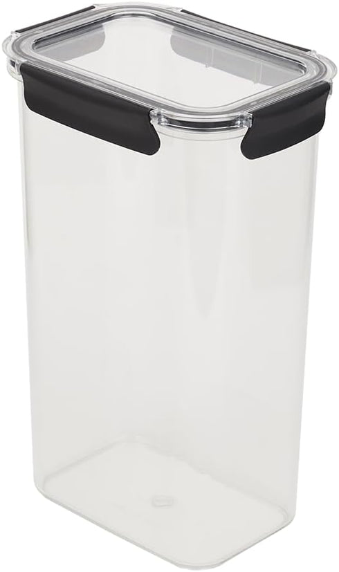 Home Basics 169 oz. Large Food Storage Container with Airtight Lid, Clear Design