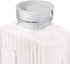 Glass Water Pitcher Lids - Food Grade Plastic Anti-Dust Stoppers for Water Jug, 2 Pieces (White)
