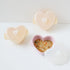 JOONIE Lovely Microwave Silicone Steamer for Baby, Heart Shaped Food Storage Containers (Large 700ml, Lavender)