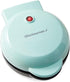 Elite Gourmet EWM013M# Mini Electric Waffle Maker, 5-inch Nonstick Cooking Surface for Belgian Waffles, Mint