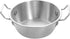 Stainless Steel Skillet, Non-stick Frying Pan, Double Ear Paella Pan, Scald Proof Kitchen Tableware, 2 Handle