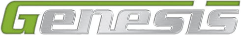 Genesis GLVC08B 8V Compact Rechargeable Vacuum and Inflator with Dust Brush, Inflator Nozzle, 2.0 Ah Battery, Charger,