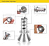 Citrus Lemon Juicer Squeezer - Hand Press Stainless Steel Manual Reamer for Fresh Juice