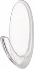 Command Small Hooks, Clear, 2-Hook, 6-Pack