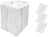 Replacement Reusable Zipper Dust Bags for iRobot Roomba i1, i3, i4, i5, i7, i8, j5, j7, j9, s9 Plus (4 Pack)