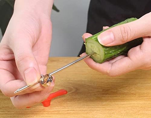 Vegetables Spiral Knife Carving Tool, Manual Spiral Slicer Cutter for Potato, Carrot, Cucumber Salad