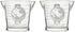 BrewGlobal Rhinoware Double Shot Glass - 2 Count