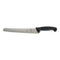 Mercer Culinary M23211 Millennia Black Handle Bread Knife, 10-Inch Left Handed Wavy Edge Wide
