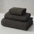 Sets 100% (1 1 1 YiLUOMO Grey Waffle Towels Cotton Highly Absorbent Quick Dry Towels for Bathroom Bath Towels, Hand