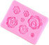 2PCS Rose Flowers Silicone Molds - Cake Chocolate Mold Wedding Cake Decorating Tools