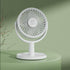 4 Inch Strong Desk Fan, 4 Speeds, Quiet, 310 Rotation, Detachable, Lightweight, Easy to Clean, Mini USB Fan for Home,
