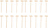 YARNOW 20 pcs Mini Zen Sand Rakes, Bamboo Rake Zen Garden Tool for Tabletop