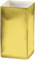 Glamour Chic Porcelain Soap Dispenser, Gold, 5.83" t X 3.86" w