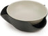 Joseph Joseph Double Dish, Pistachio and Snack Serving Bowl with Food Waste Compartment, BPA-Free - Grey