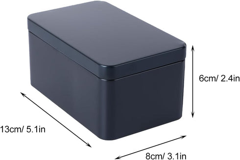 Metal Tea Tins Box with Lid, Bulk Japanese Candy Tins Container, Decorative Storage Tank for Food and Coffee