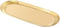 Stainless Steel Oval Towel/Dish Plate - Tea/Fruit Storage Trays, Cosmetics Jewelry Organizer, Gold
