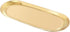 Stainless Steel Oval Towel/Dish Plate - Tea/Fruit Storage Trays, Cosmetics Jewelry Organizer, Gold