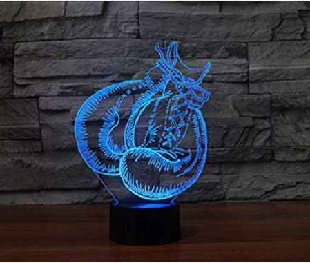 YTDZLTD 3D 16 Boxing Gloves Night Light Colors Changing USB Powered Remote Control Touch Switch Decor Lamp Optical